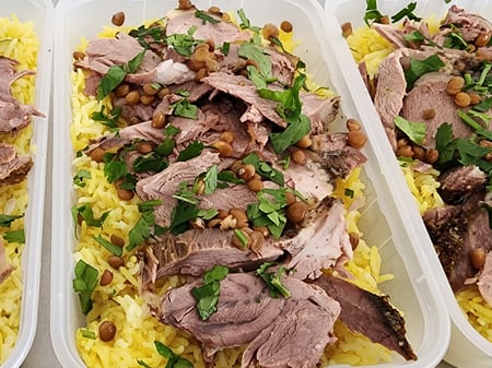 Lamb Biryani with Turmeric Rice FODMAP