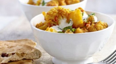 Cauliflower & Potato Dry Curry