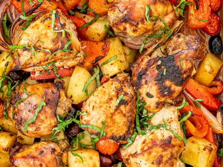 Roast Chicken with Vegetables