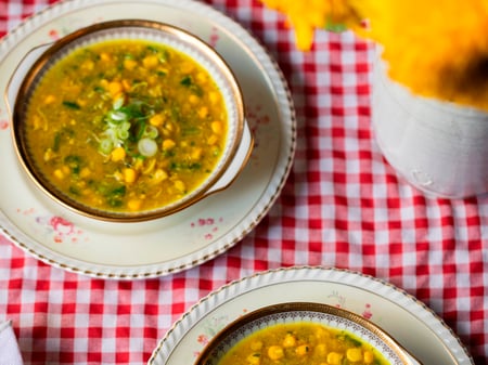 Chinese Chicken & Sweetcorn Soup