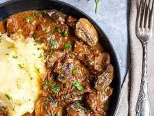 Beef Stroganoff