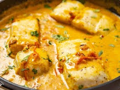 Coconut Fish Curry with Lime and Lemongrass