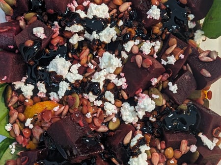 Beetroot, Pumpkin & Feta Salad