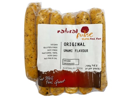 Natural Pulse Original Umami Flavour Sausage (300g)