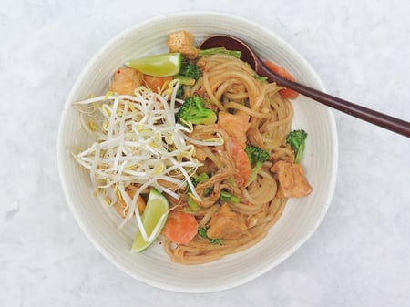 Laksa-style noodles