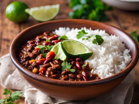 Chili Con Carne with Rice