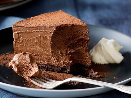 Double Chocolate Mousse Cake - Single slice