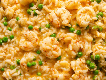 Creamy Garlic Prawn Risotto - FROZEN DOWN