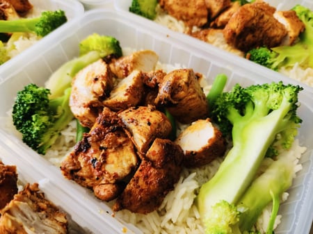 Lean - Korean Chicken with Rice & Broccoli