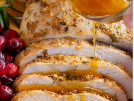 Turkey Breast with stuffing (Cooked)