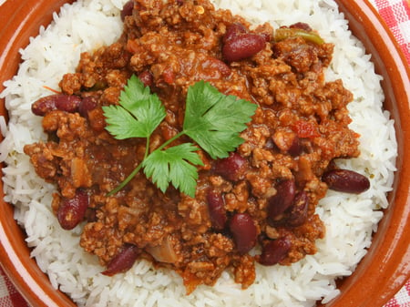 Chilli Con Carne w/ Rice