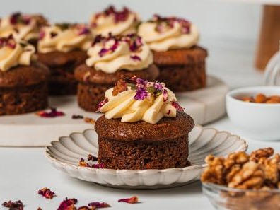 Individual Vegan Carrot Cake 