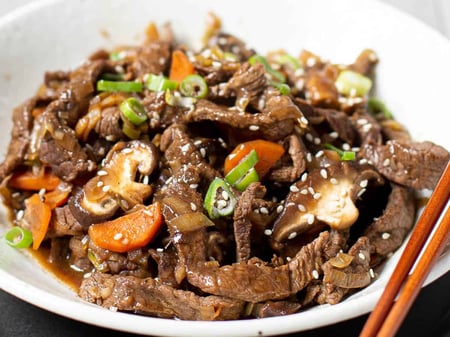 Korean BBQ Beef Bulgogi