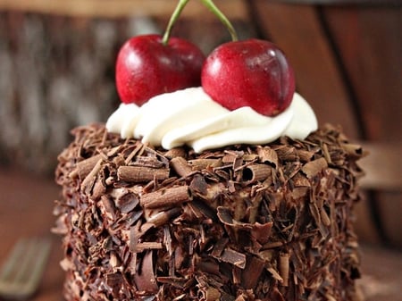 Individual Black Forest Cake