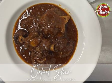 Oxtail stew and Mash