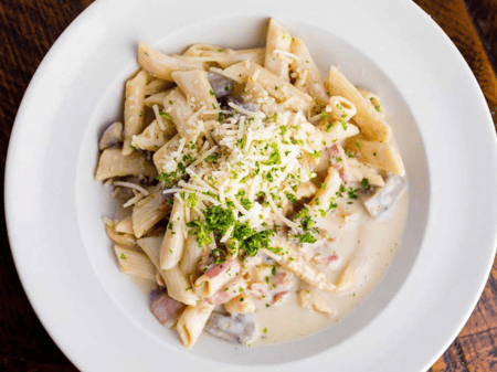 Penne Chicken Carbonara