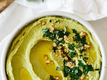 Super-greens hommus