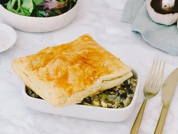 Chicken, Leek & Mushroom Pie - Frozen