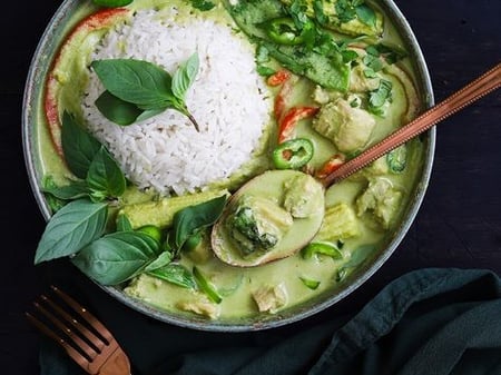 Green Chicken Curry