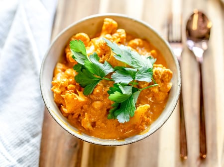 Korma Vegetable & Chickpea Curry