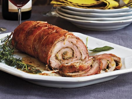 Slow Roasted Italian Porchetta