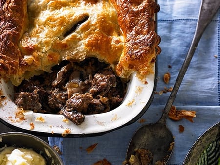 Beef & Mushroom Pie