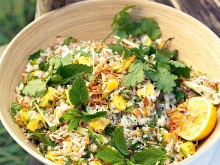 Tropical Rice Salad