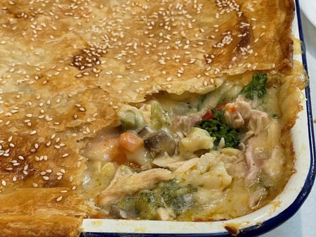 Chicken & Vegetable Pie