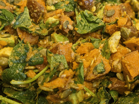 Sweet Potato & Avocado Salad | GF - DF - Vegan - Halal