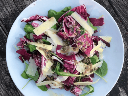 Rocket, Radicchio & Prosciutto Salad