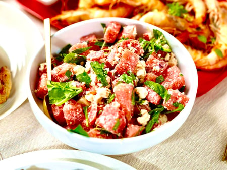 Watermelon & Feta Salad