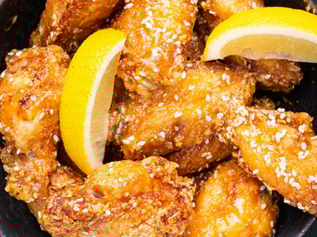 Honey Lemon Chicken Wings