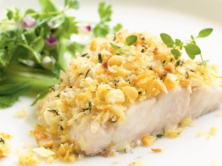 Macadamia Crusted Barramundi