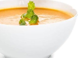 Thai Red Curry Pumpkin Soup