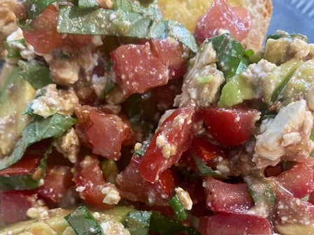 Tomato and Basil Bruschetta