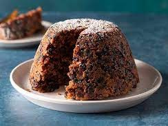 Plum Pudding w/ Custard