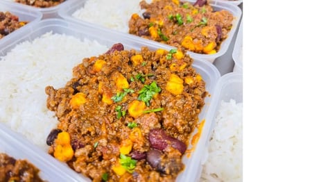 Weekly Special $10: Mexican Grass Fed Beef Mince with Steamed Rice  FODMAP