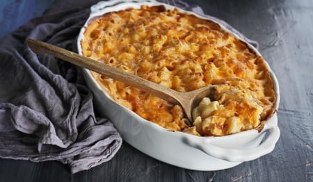 mac n cheese with roasted pumpkin