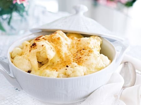 Cauliflower Cheesey Gratin