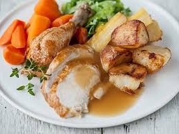 Roast chicken & vegetables