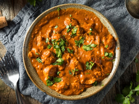 Butter Chicken with Rice