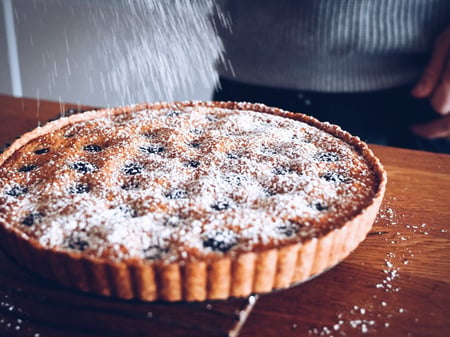 Cherry and Almond Tart