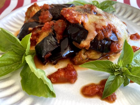 Aubergine Parmigiana