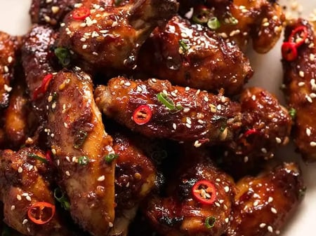 Thai chicken wings