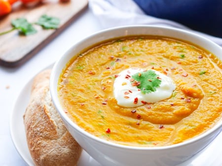 Carrot & Lentil Soup