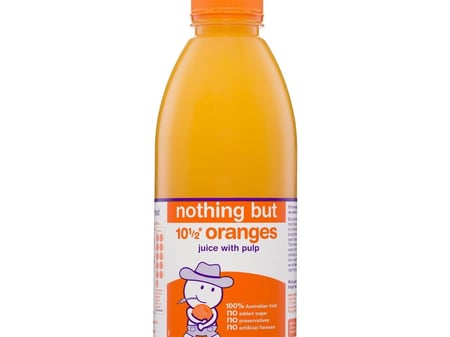 Nudie Nothing But 100% Fresh Orange Juice 1L