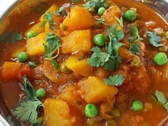 Potato & Pea Curry