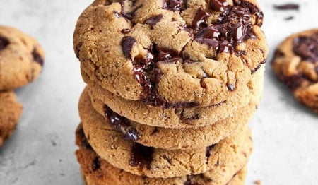 Chocolate and Tahini Cookies (GF)