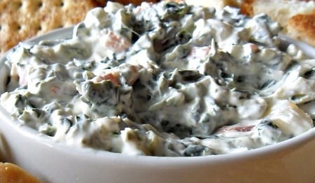 creamy spinach dip