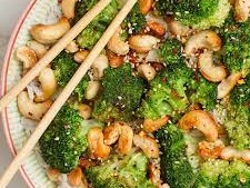 Ginger & Broccoli Stir Fry w Brown Rice